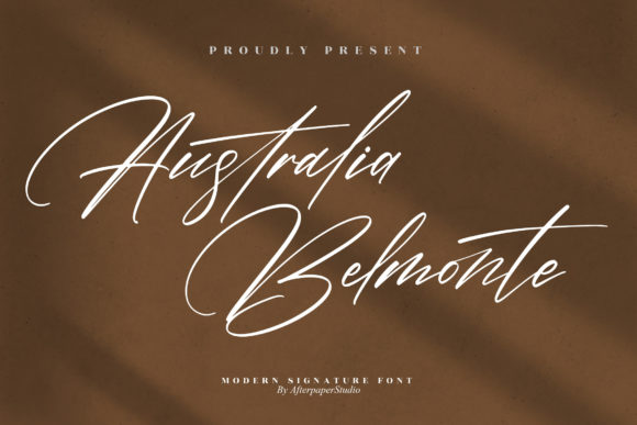 Australia Belmonte: The Timeless Script Font for Modern Web Design