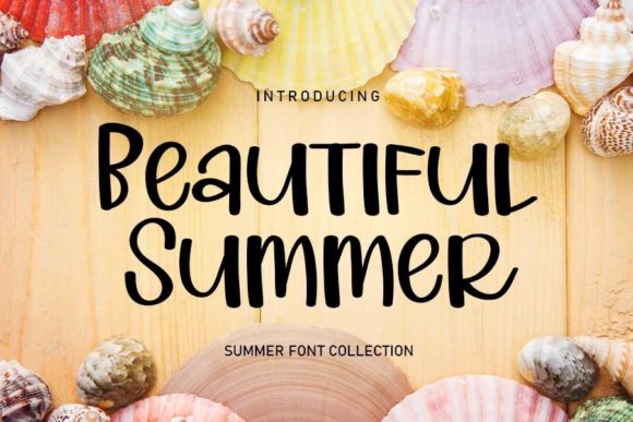 Beautiful Summer: A Versatile Script Font for Creative Branding