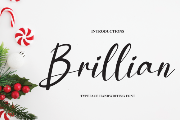 Brillian: A Script Handwritten Font for Timeless Branding