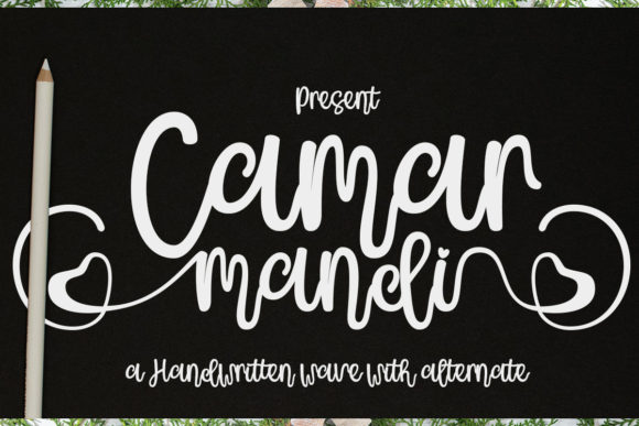 Camar Mandi: A Versatile Script Font for Creative Branding