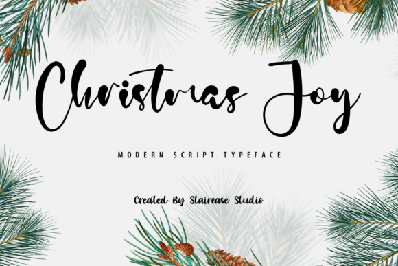 Christmas Joy: A Font for Editorial Elegance