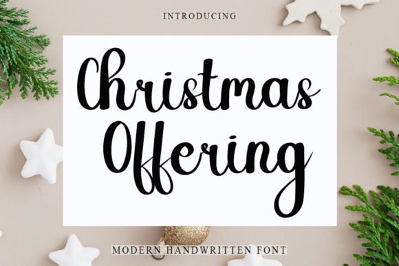Christmas Offering: The Font That Elevates Your Campaigns