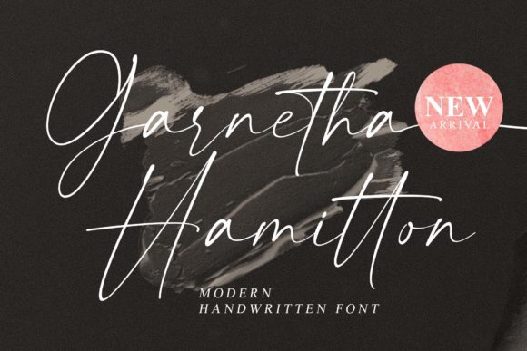 Garnetha Hamitton: A Versatile Script Handwritten Font
