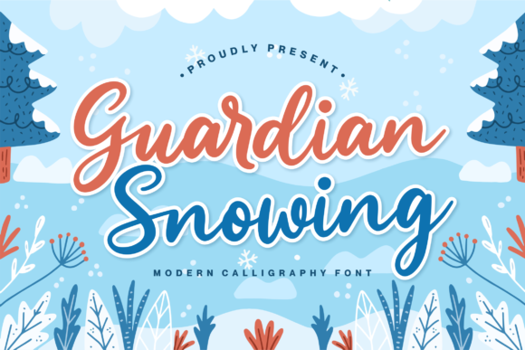 Guardian Snowing: A Font for Elegant Storytelling