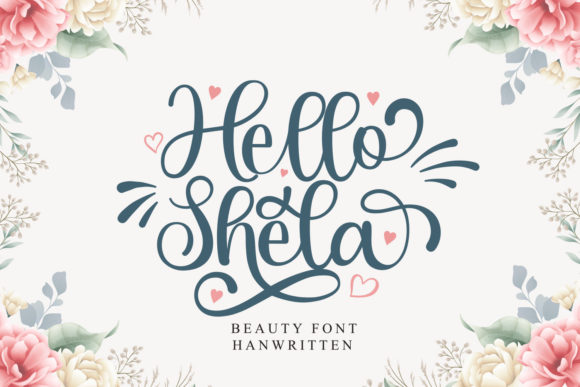 Hello Shela: A Script Handwritten Font That Elevates Every Craft Project