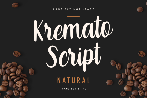 Kremato: A Script Handwritten Font for Editorial Elegance