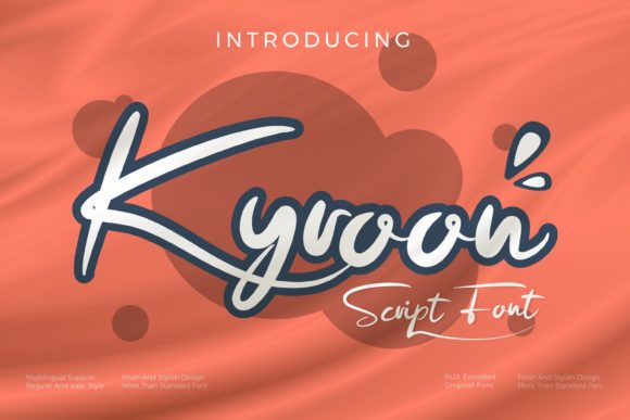 Kyroon: The Script Handwritten Font That Elevates Your Brand