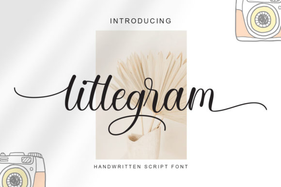 Litlegram: A Script Handwritten Font for Timeless Branding