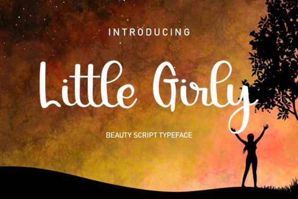 Little Girly: A Delicate Script Font for Web Design and Branding