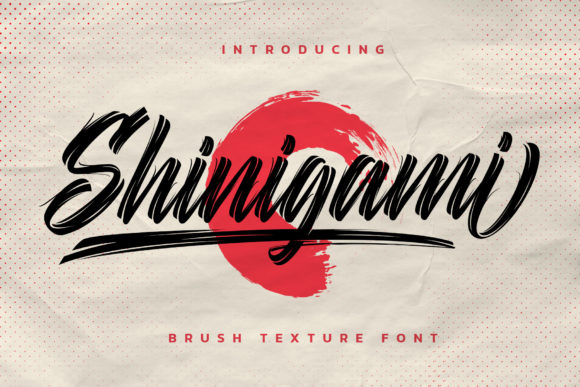 Shinigami: A Bold Script Font for Creative Design
