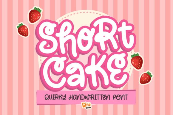 Short Cake: A Script Handwritten Font for Editorial Creativity