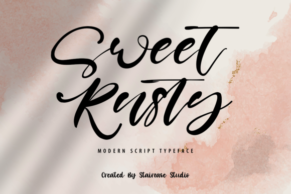 Sweet Rusty: A Timeless Script Font for Editorial Design