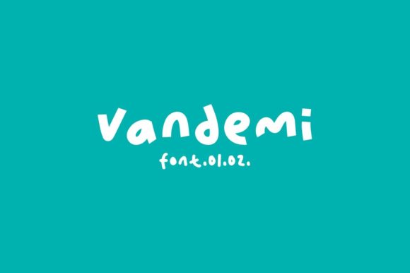 Vandemi: A Playful Script Font for Creative Branding