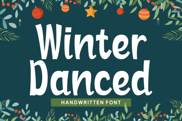 Winter Danced: A Bold Script Font for Digital Branding and Web Design
