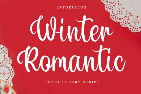 Winter Romantic: A Script Handwritten Font for Creative Crafters