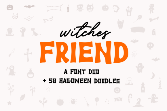 Witches Friend Duo: A Script Handwritten Font for Editorial Charm
